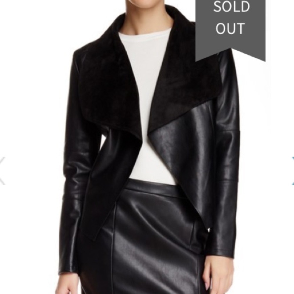 Bagatelle black jacket faux leather large